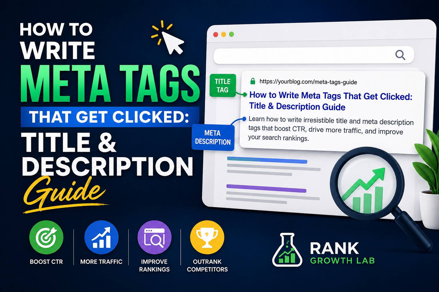 How to Write Meta Tags That Get Clicked: Title & Description Guide