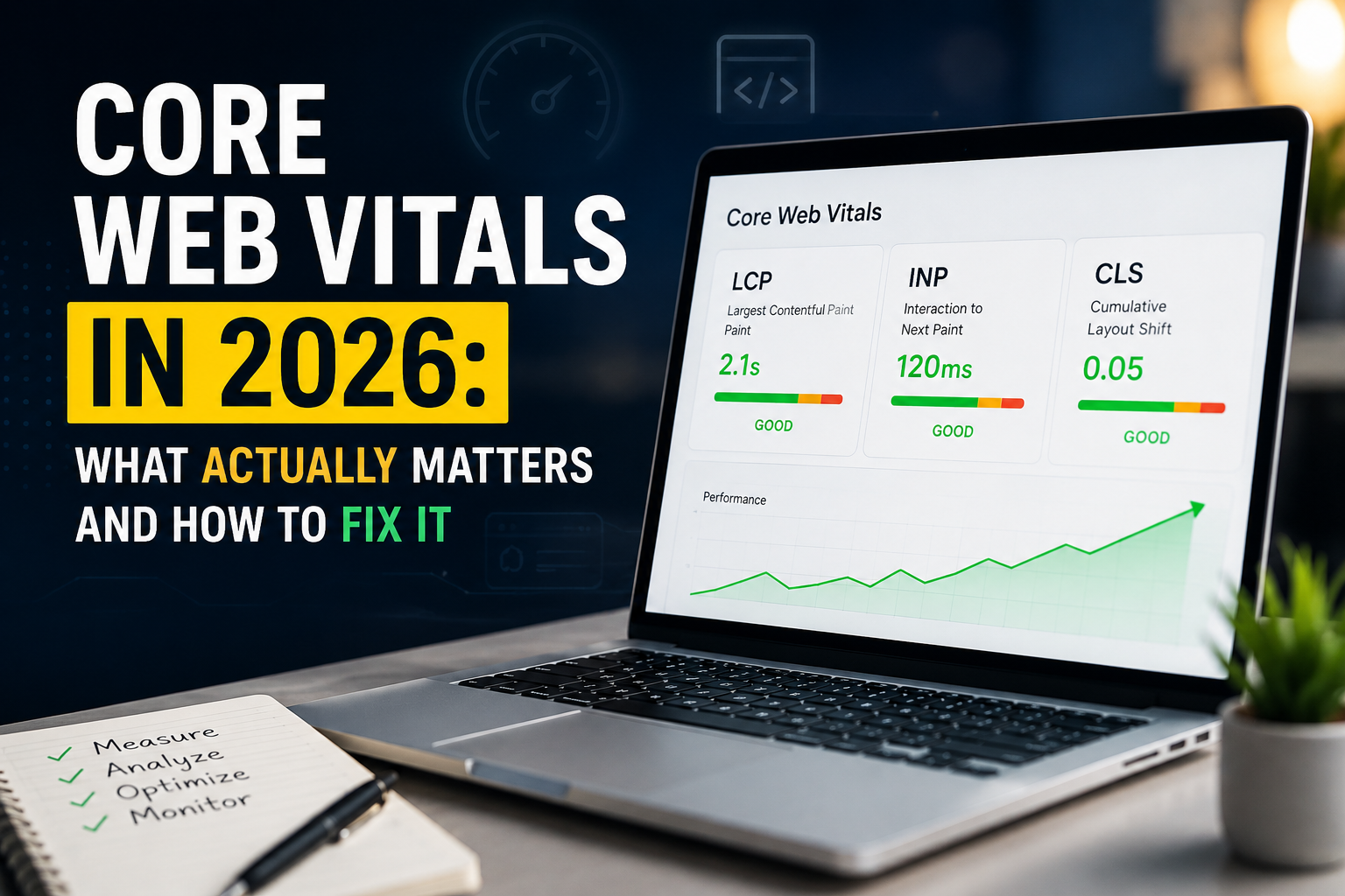 Core Web Vitals in 2026: What Actually Matters and How to Fix It